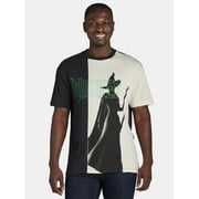 , Men's Apparel Graphic T-Shirt, Witch Split, Sizes S-3XL